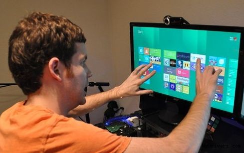 Windows 8 positioning: touch!