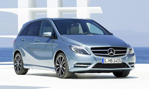 Mercedes-Benz's new Class B Frankfurt starter