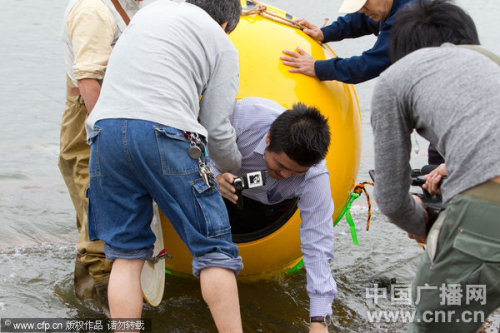 Japan's Miniature Fiberglass Noah's Ark is favored by many countries