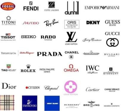 Big clothing brand and high street brand