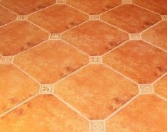 Why do floor tiles have a smell?