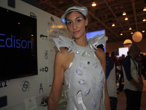 Intel Shows 3D Printing Smart Clothing