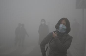 Haze Weather Affects China Steel