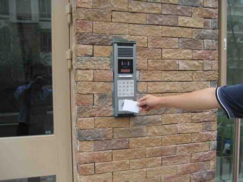 Access control voice intercom with intelligent recognition