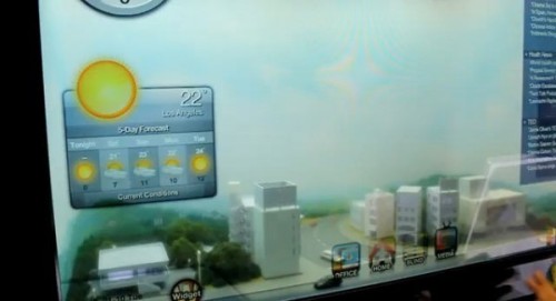 Samsung transparent flat big show: transparency up to 20%