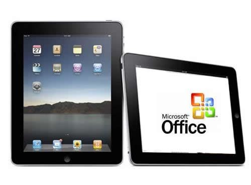 iPad version of Office for only 10 US dollars Competition with iWork