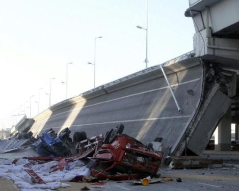 What happened to the bridge accident in Harbin?