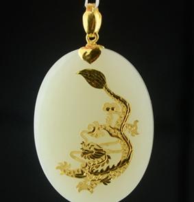 Gold-inlaid jade is the new favorite of Hetian jade fashion industry