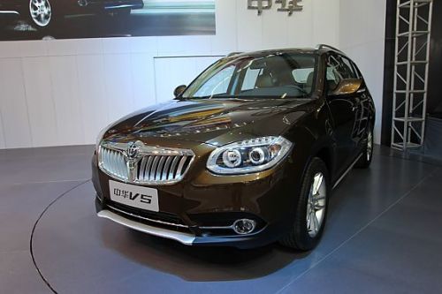 China's first SUV car V5 listed price 10.98-16.58 million