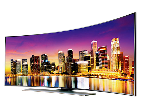 UHD curved TV stunning appearance