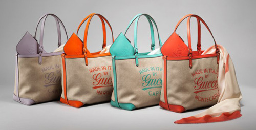Gucci Launches 2011 Limited Edition Linen Bag