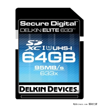 64GB capacity 95MB/s read Sky high speed SDXC card release