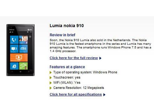 12 million pixels Nokia Lumia 900 upgrade exposure