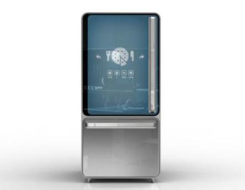 Smart refrigerator: Real technology or fake girl?