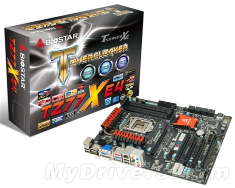 Biostar grabs sofa: Announces world's first Z77 motherboard