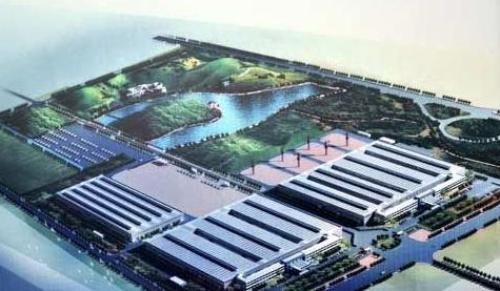 The first crane transport industry park settled in Wuxi