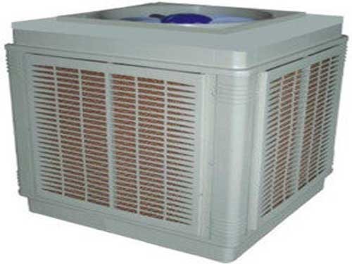 Air-cooled heat pump works