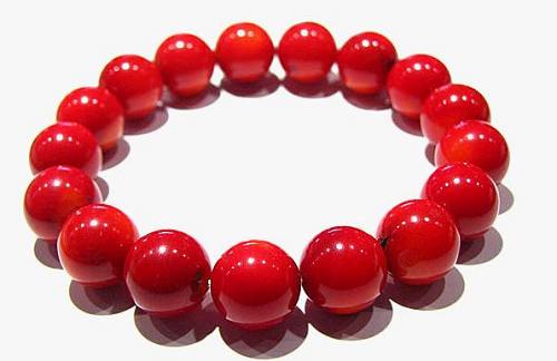 Red coral prices and sales rose