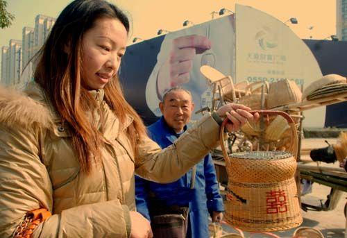 Huangshan baskets are popular with the public