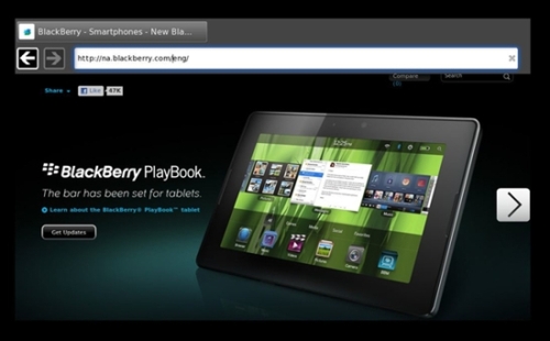 BlackBerry PlayBook or unable to withstand iPad 2