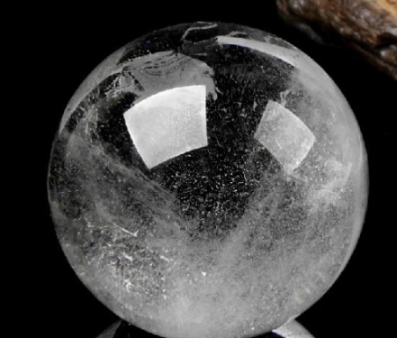 Glass ball and crystal ball identification