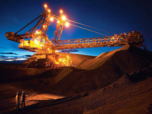 Iron ore prices hit a five-year low