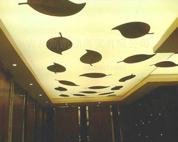 Soft film ceiling construction steps