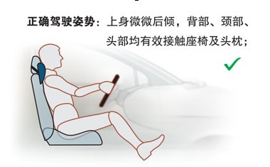 In front of a car accident, the correct posture to save you a life!
