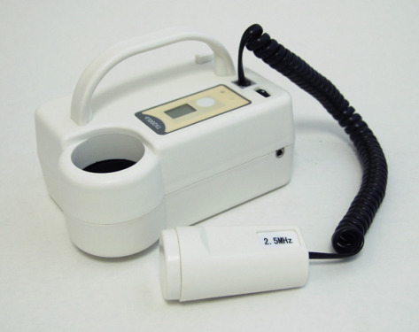 Fetal heart rate monitor - zero distance between expectant mother and Baby