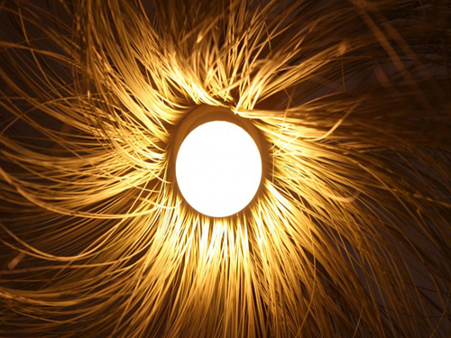 Beautiful lamps: "rotary" lights