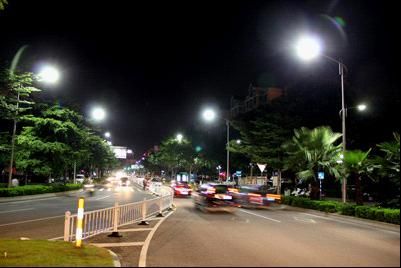 The popularity of LED lights in Gaoming public places by the end of next year