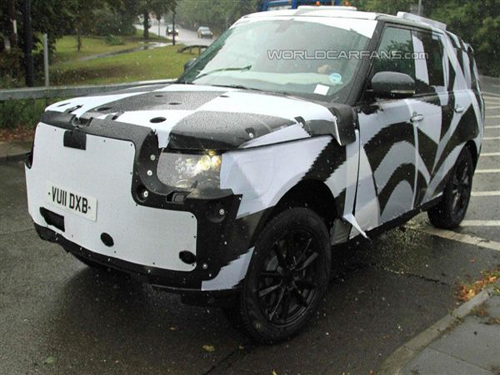 Or the end of next year released a new generation of Land Rover Range Rover spy photos exposure