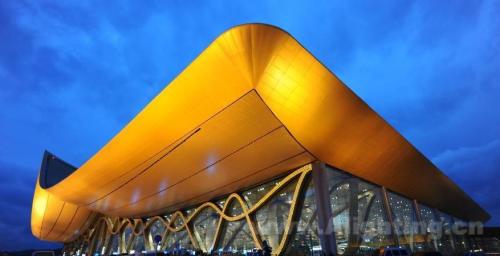 Kunming new airport lighting landscape project officially opened