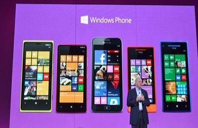 A lot of WP8 mobile phones struck