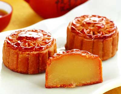 How to identify moon cake lotus Rong?