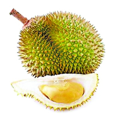 The woman passes security and eats 10 pounds of durian in one breath