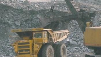 Stone plate mining made new progress