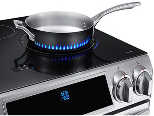 Samsung Makes LED Flame for Induction Cooker