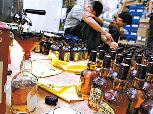 The appearance of the cottage wine