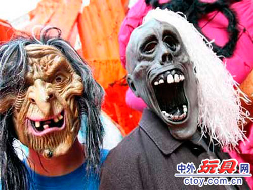 Halloween is approaching Shenzhen business "ghost" as a showman