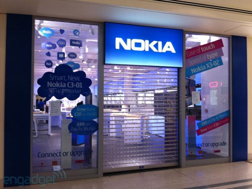 Nokia Closes UK Retail Stores and Online Stores