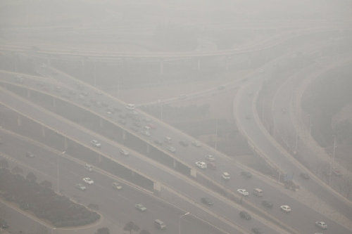 Vehicle emissions limit to deal with hazy days