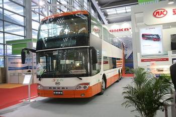 Ankai Releases China's First Pure Electric Double Bus
