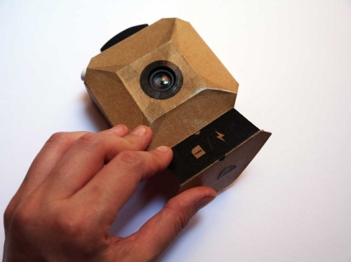 Open source camera with paper shell DIY