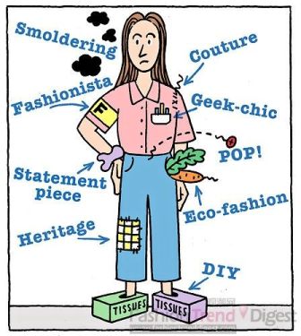 New interpretation of fashion vocabulary