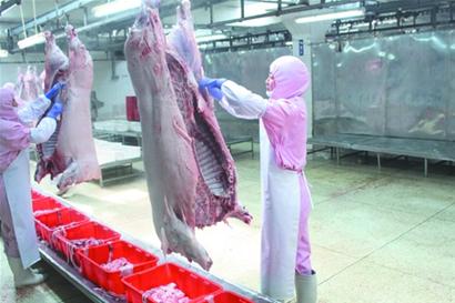 Qingdao's foreign pork products account for 70% of beef, 60% of beef imported