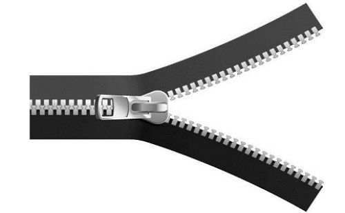 What should I do if the zipper suddenly fails to pull?