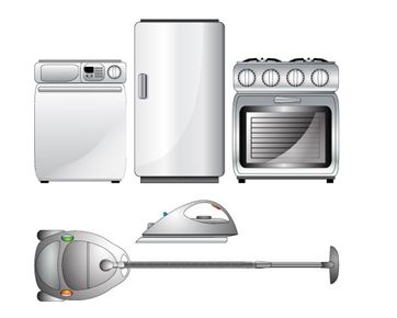 Household appliance repair is difficult to cash in three bags