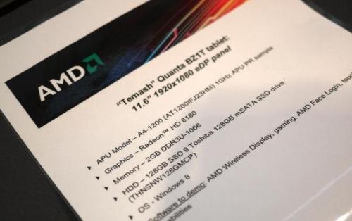 AMD launches Temash APU processor