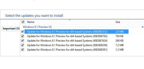 Windows 8.1 Preview Welcomes Second Wave System Update